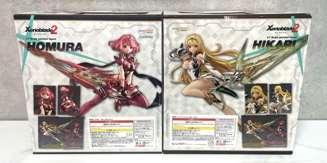 ゼノブレイド2 ホムラ&ヒカリ 1/7 セット フィギュア