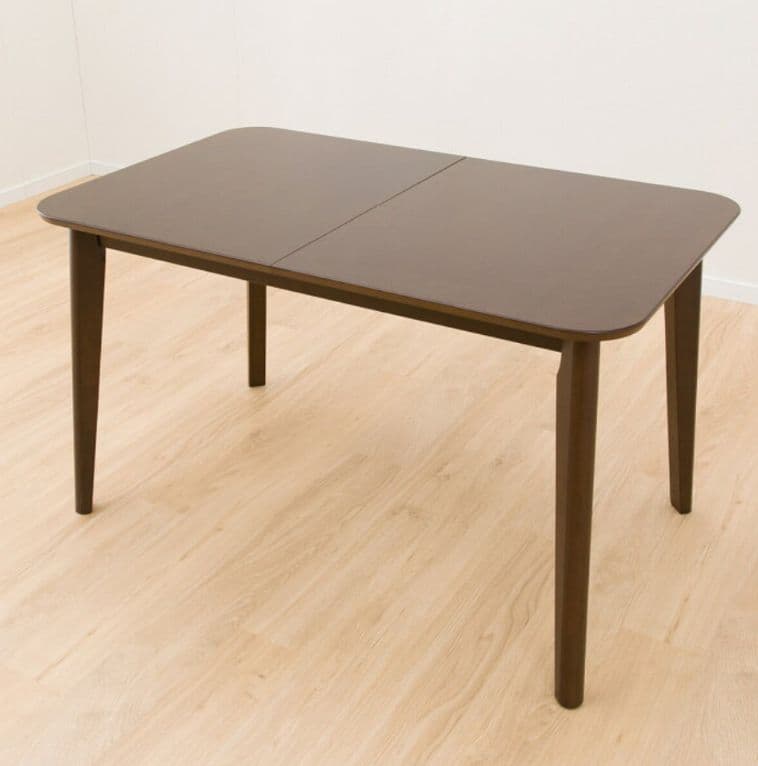 [幅120cm〜150cm] ダイニングテーブル (リベラルY 伸長式 DBR)