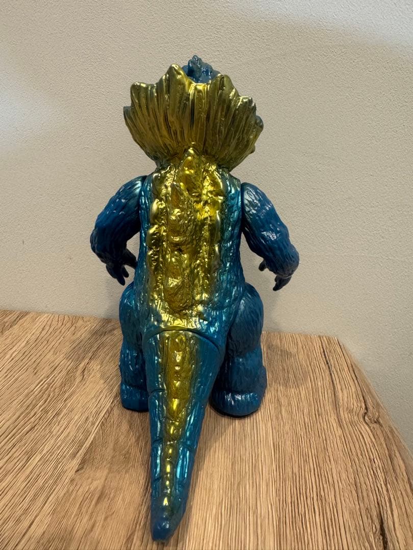 ブルマァク 復刻怪獣シリーズ ジラース ブルーメタリック成型/イエロー