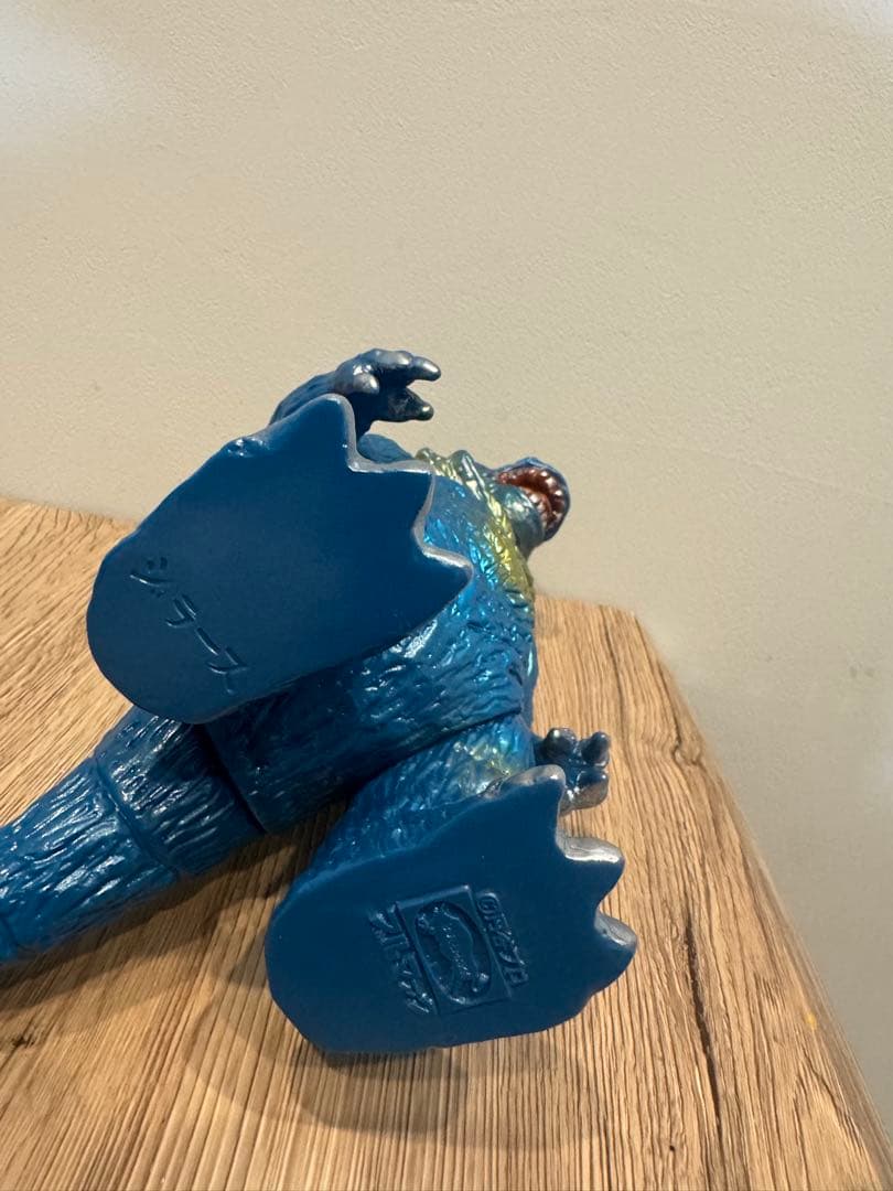 ブルマァク 復刻怪獣シリーズ ジラース ブルーメタリック成型/イエロー