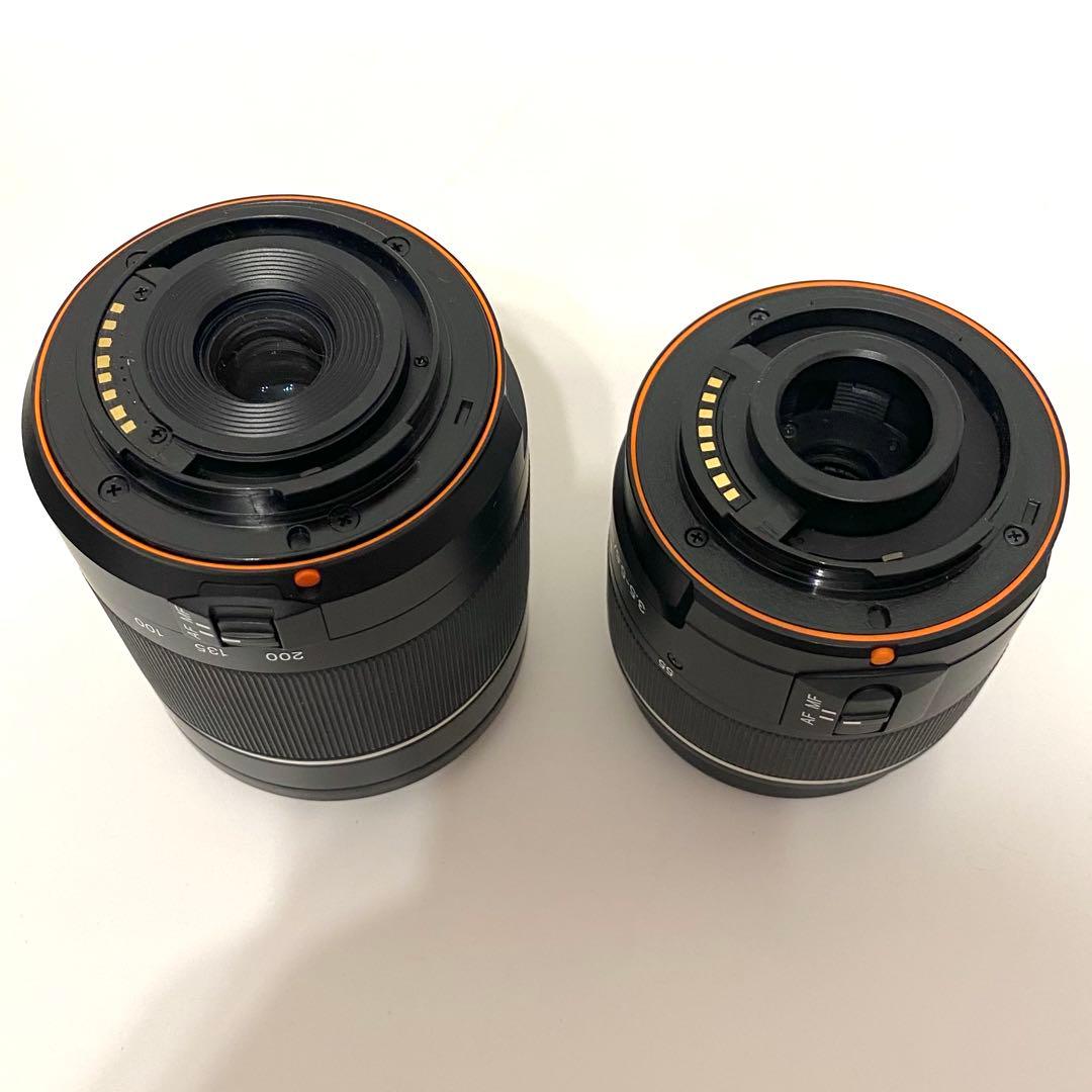 極上品】SONY Wズームレンズセット SAL1855＋SAL55200-2