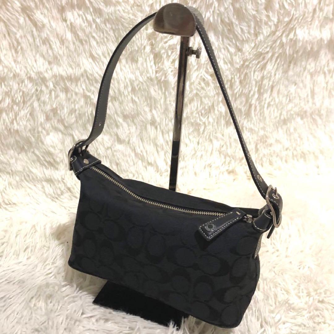 新品同様✨コーチ COACH ワンショルダー ハンドバッグ シグネチャー