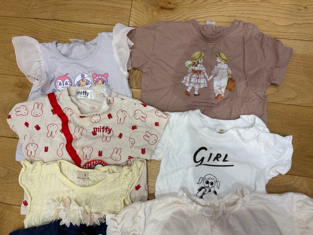 半袖 夏 女の子 80 まとめ売り 半袖夏女の子80 まとめ売り