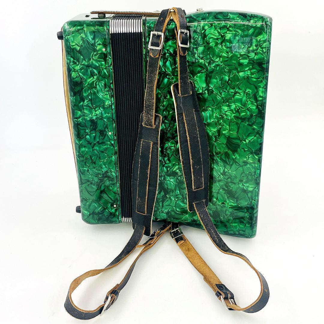 希少カラー】YAMAHA A-32B ヤマハ アコーディオン グリーン - 鍵盤楽器