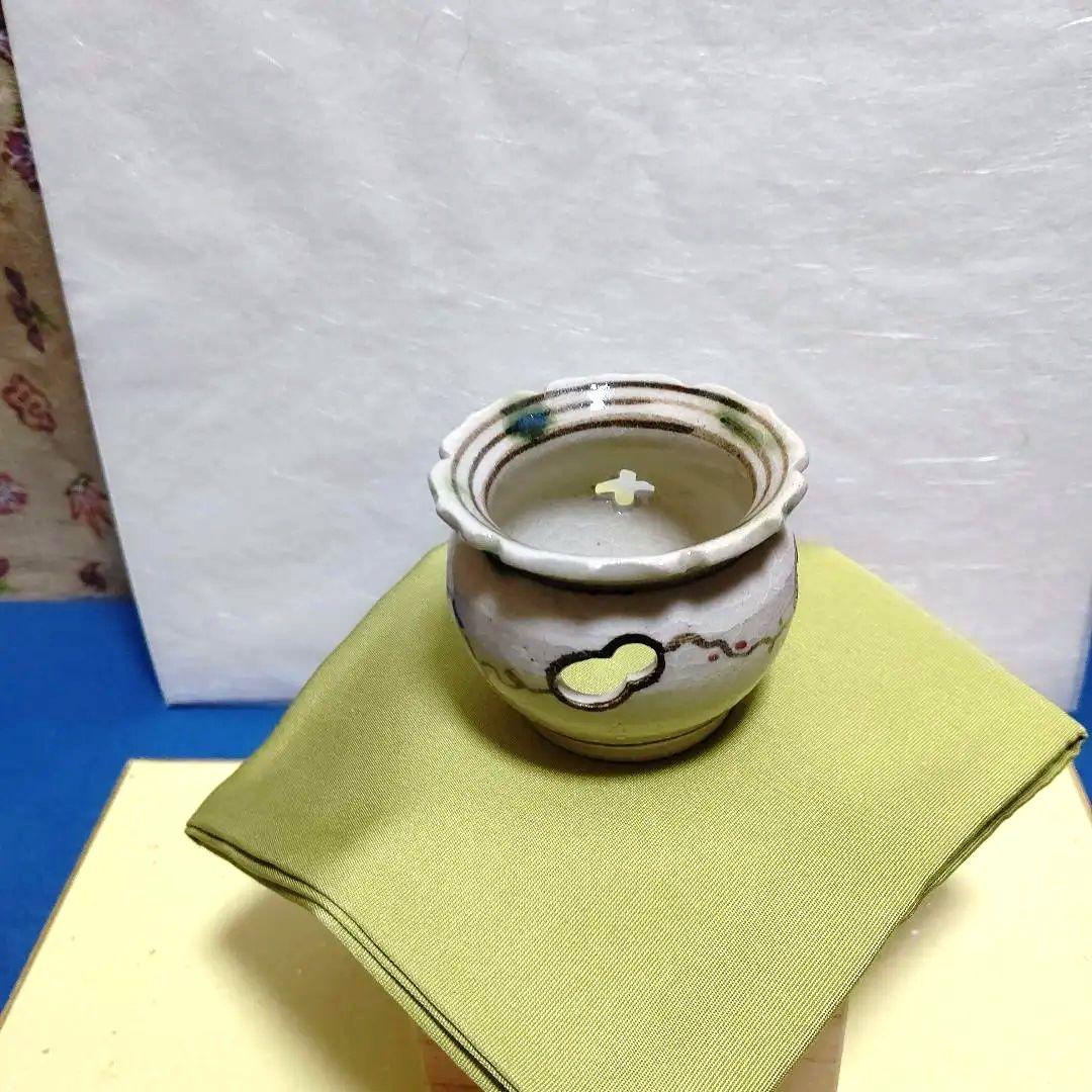 茶道具、蓋置、弥七田織部、加藤光右衛門作、はな3番 - メルカリ