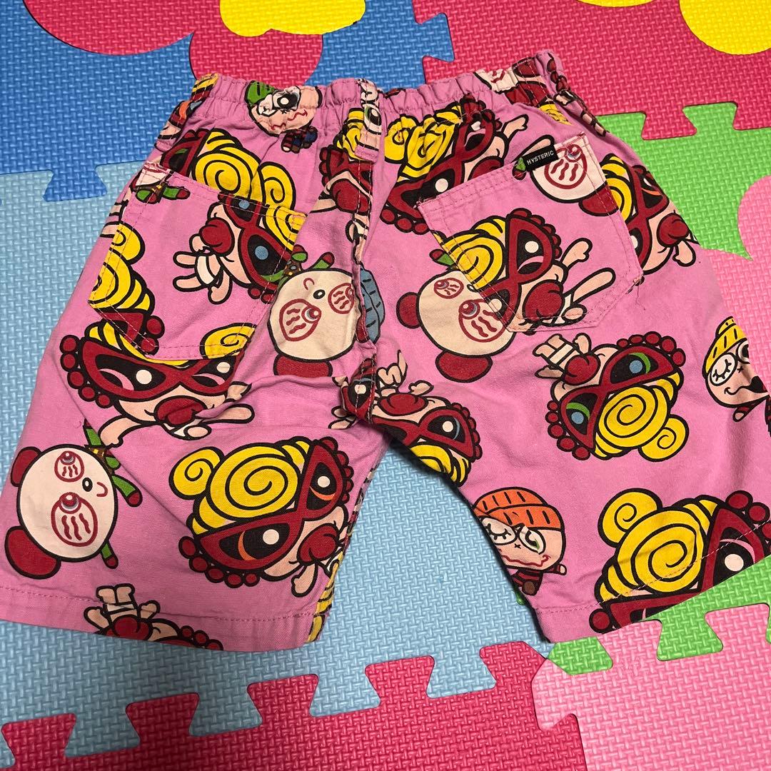 HYSTERIC MINIキャラクター柄 半ズボン 110cm - メルカリ