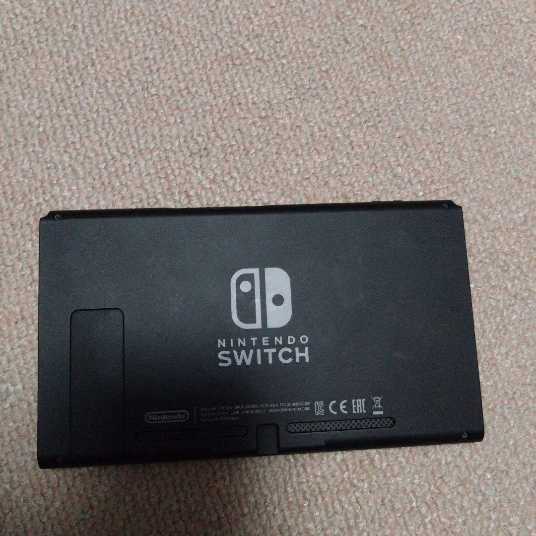 ほぼ未使用に近いNintendo Switch ネオンブルー/ネオンレッド 本体
