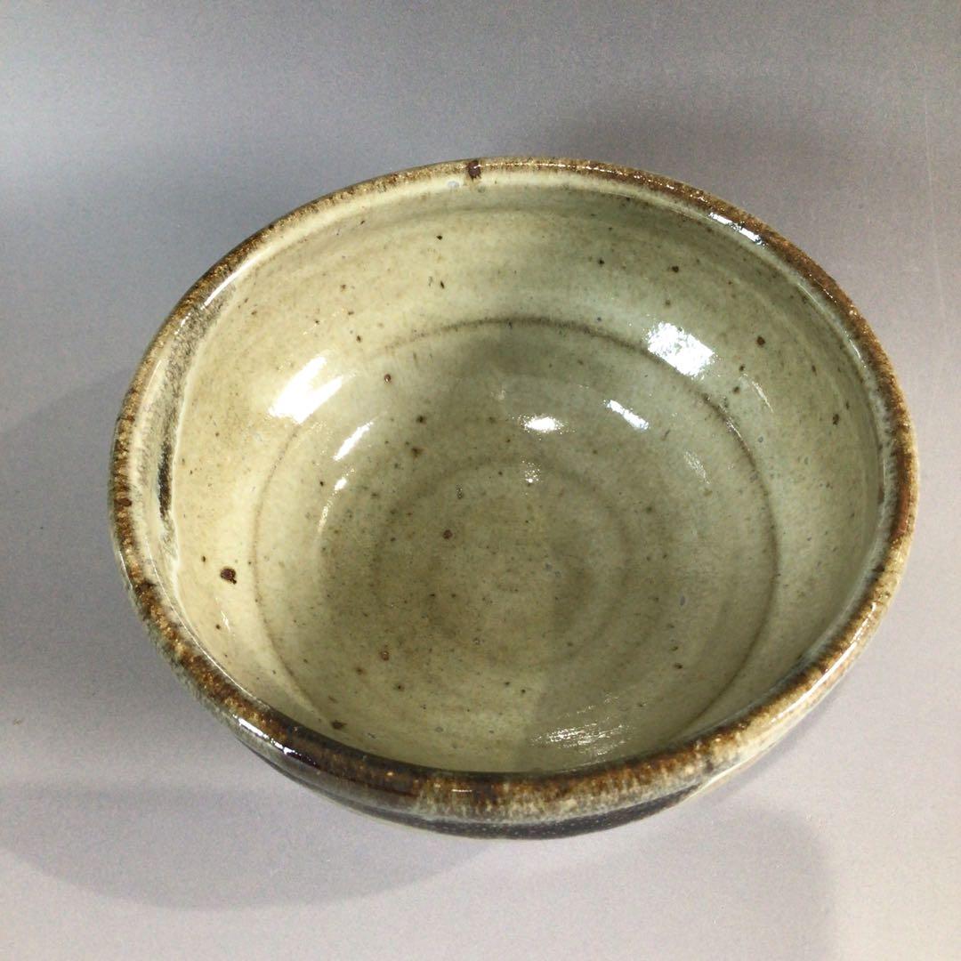 P797 茶碗 『唐津焼』『古唐津堂 内山仙鶴造』 抹茶碗 共箱 茶道具