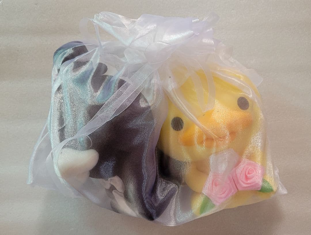 【受注生産限定品】 かものはしかも。ウェルカムドール ぬいぐるみ ウェディング