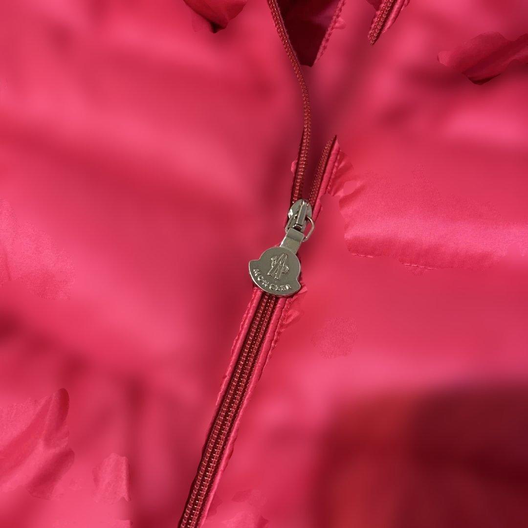 【美品】Moncler フード付き ピンク ダウンコート　92cm