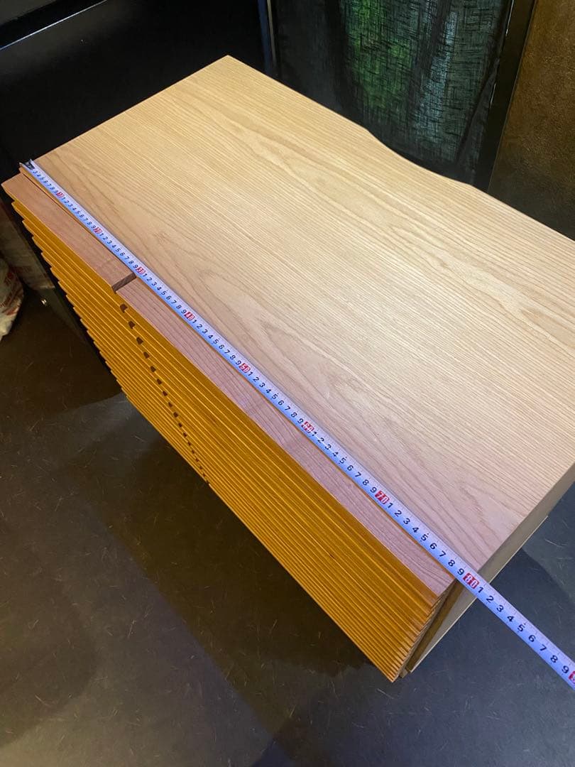 引き取り限定】北欧風 木製キャビネット サイドボード 収納棚