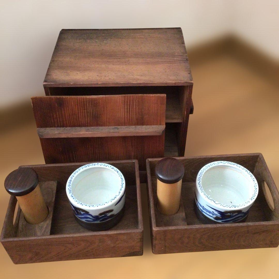 煙草盆 木箱入り 2セット アンティーク 骨董品 - メルカリ