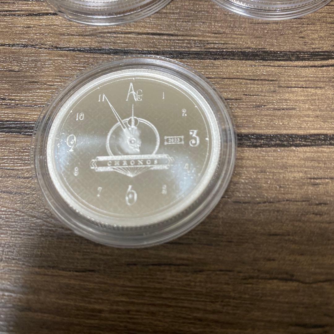 純銀　1オンス 5枚セット NIUE銀貨