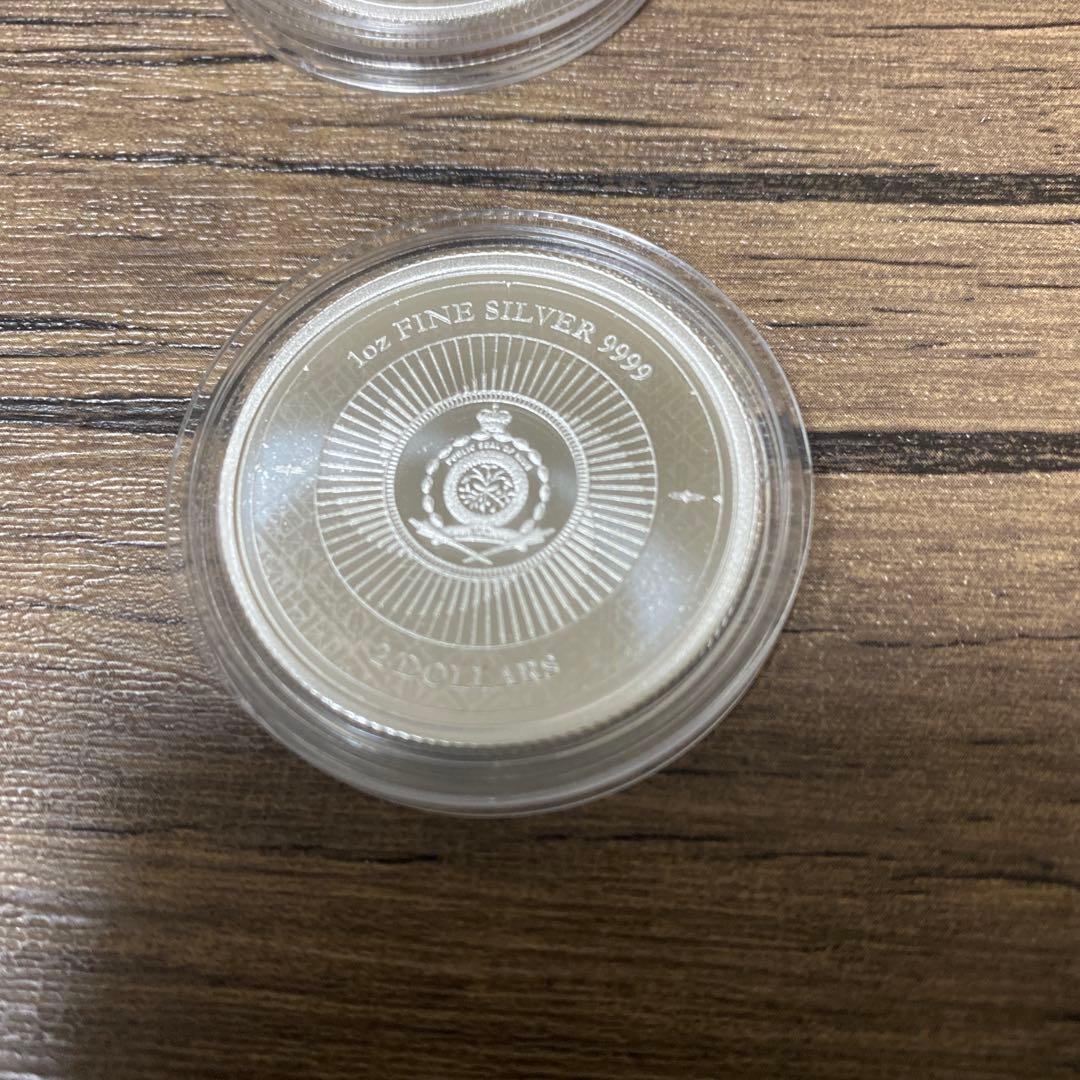 純銀　1オンス 5枚セット NIUE銀貨