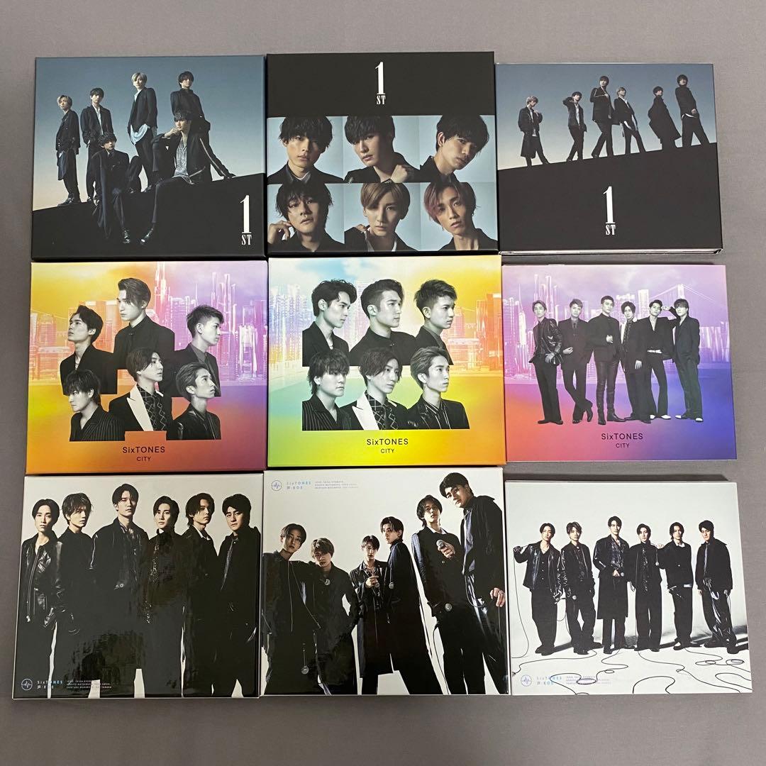 SixTONES CD.DVDまとめ売り3形態36枚特典付き