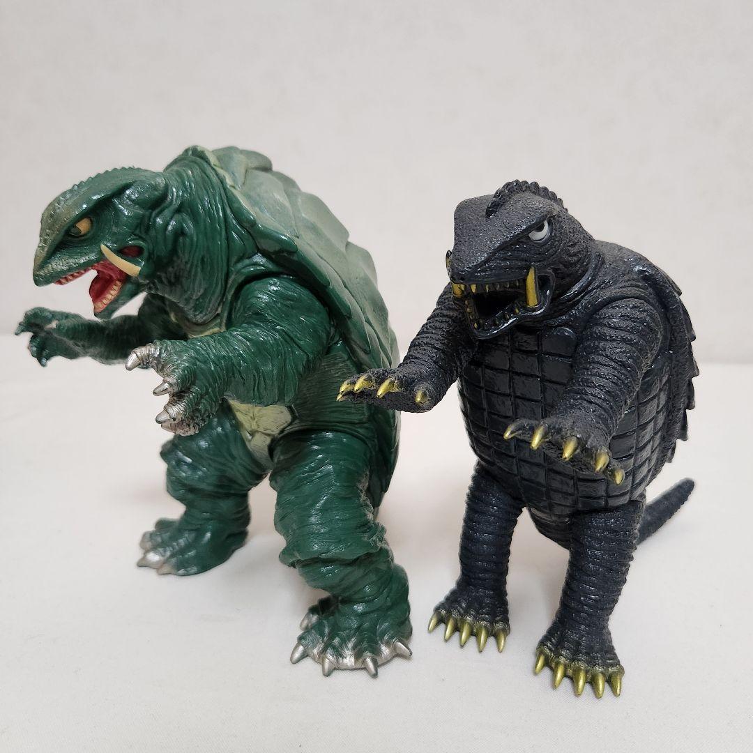 ガメラ フィギュア VHS プレスシートパンフレット 大映 90年代 ソフビ