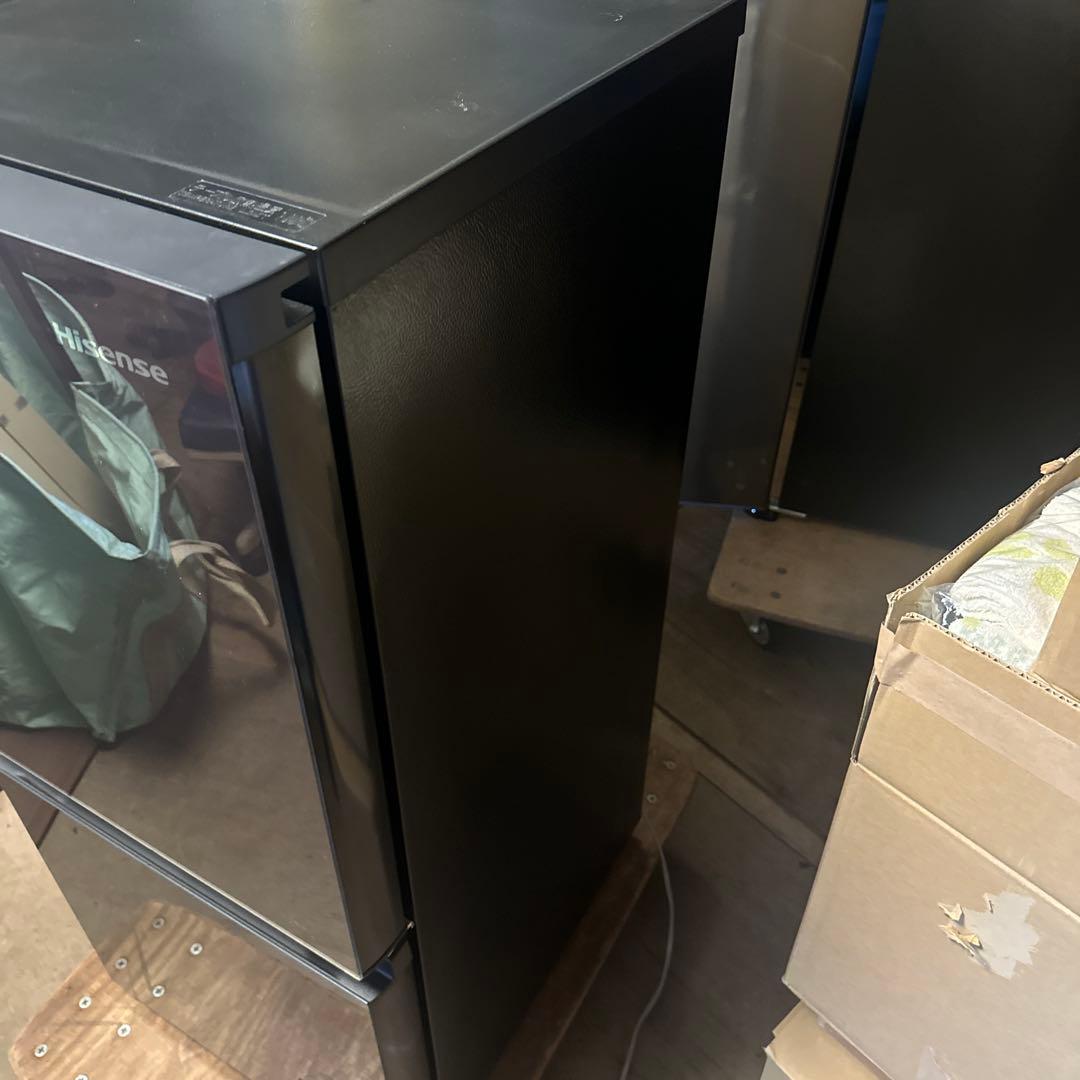 Hisense ブラウン 2ドア冷蔵庫
