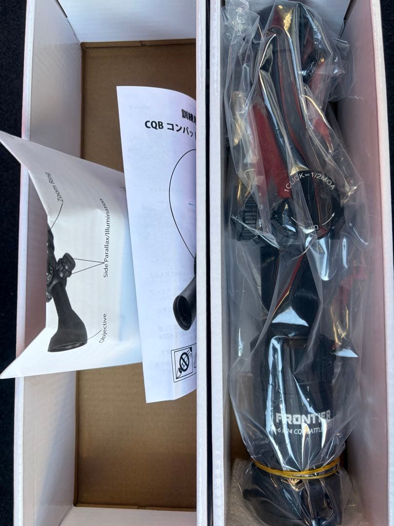完売品‼️フロンティア CQBライフルスコープ 1-6×24 30mm