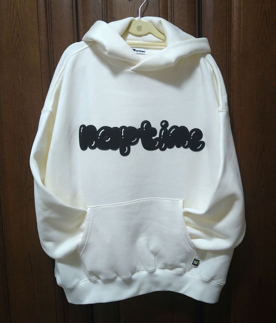 NAPTIME ワッペンパーカー ivory Nissy ナップタイム