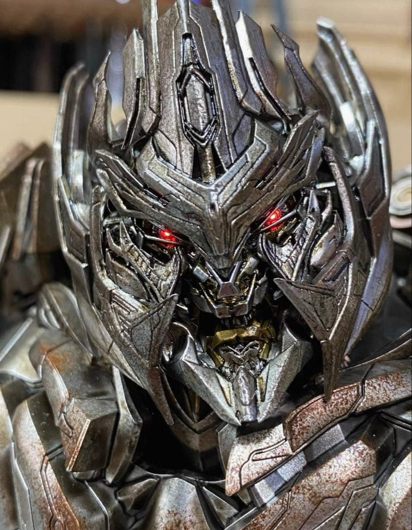 超稀有！老八製dlxメガトロン用ヘード