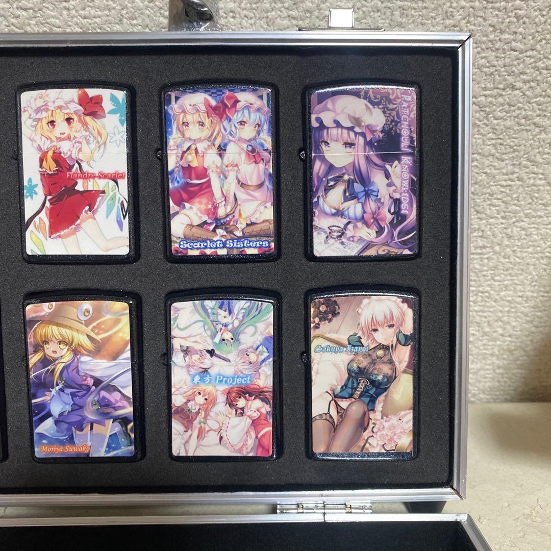 東方project 美少女　オイルライター　セット　zippo 風　TN