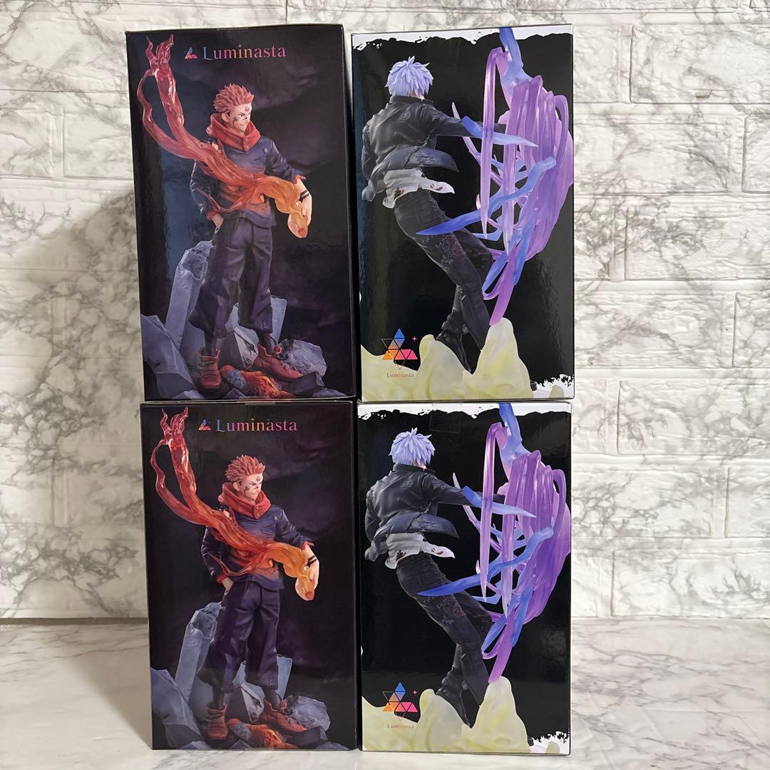 呪術廻戦　Luminasta 宿儺　五条悟　4個セット　まとめ売り