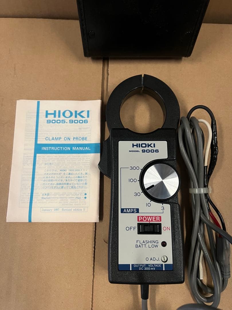 HIOKI 9006 クランプオンプローブ クランプオンリークセンサ 9675 | HIOKI
