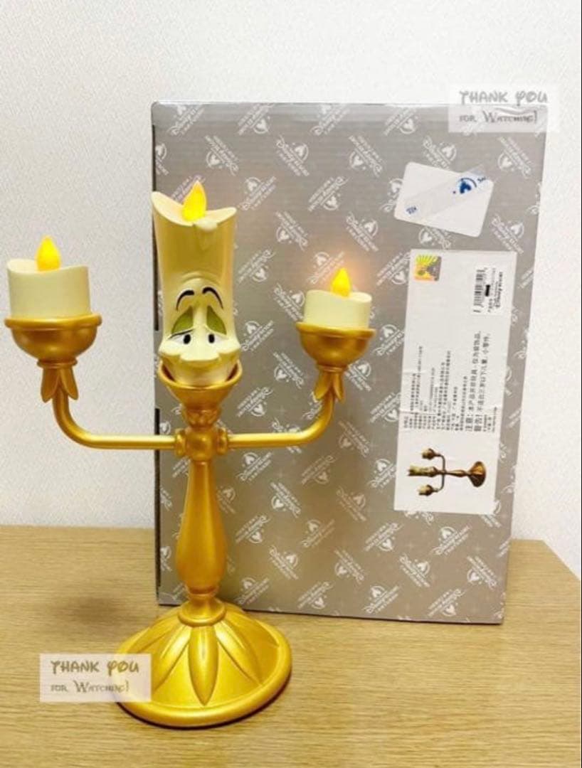 美女と野獣ルミエールledライトアップフィギュアランタン - メルカリ