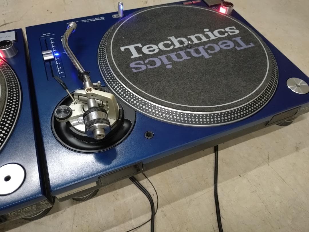 美品！レア！ネイビー！ Technics SL-1200 MK3D 2台セット！ Technics