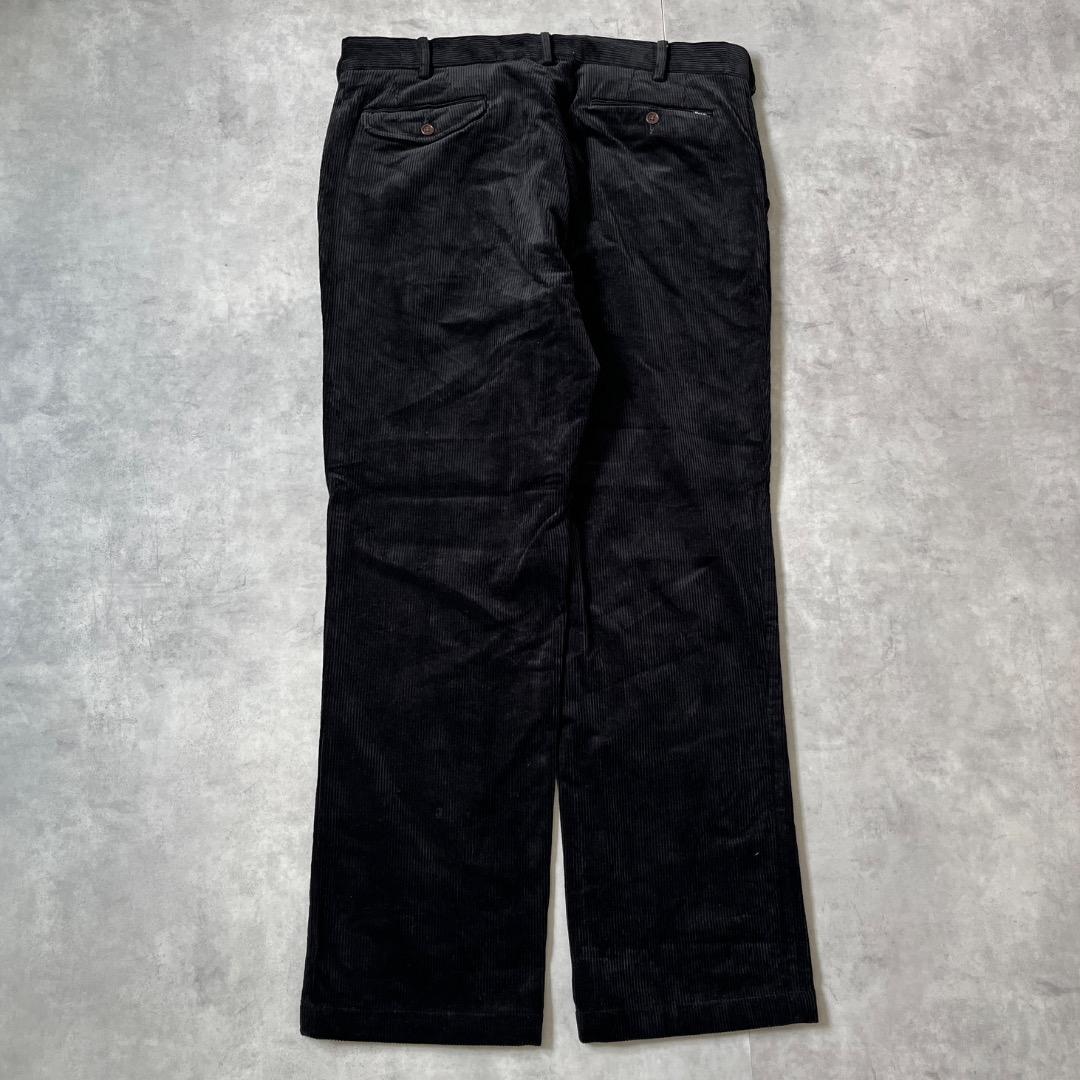 ポロバイ ラルフローレン W36 コーデュロイ ポロチノ 古着 黒 17060