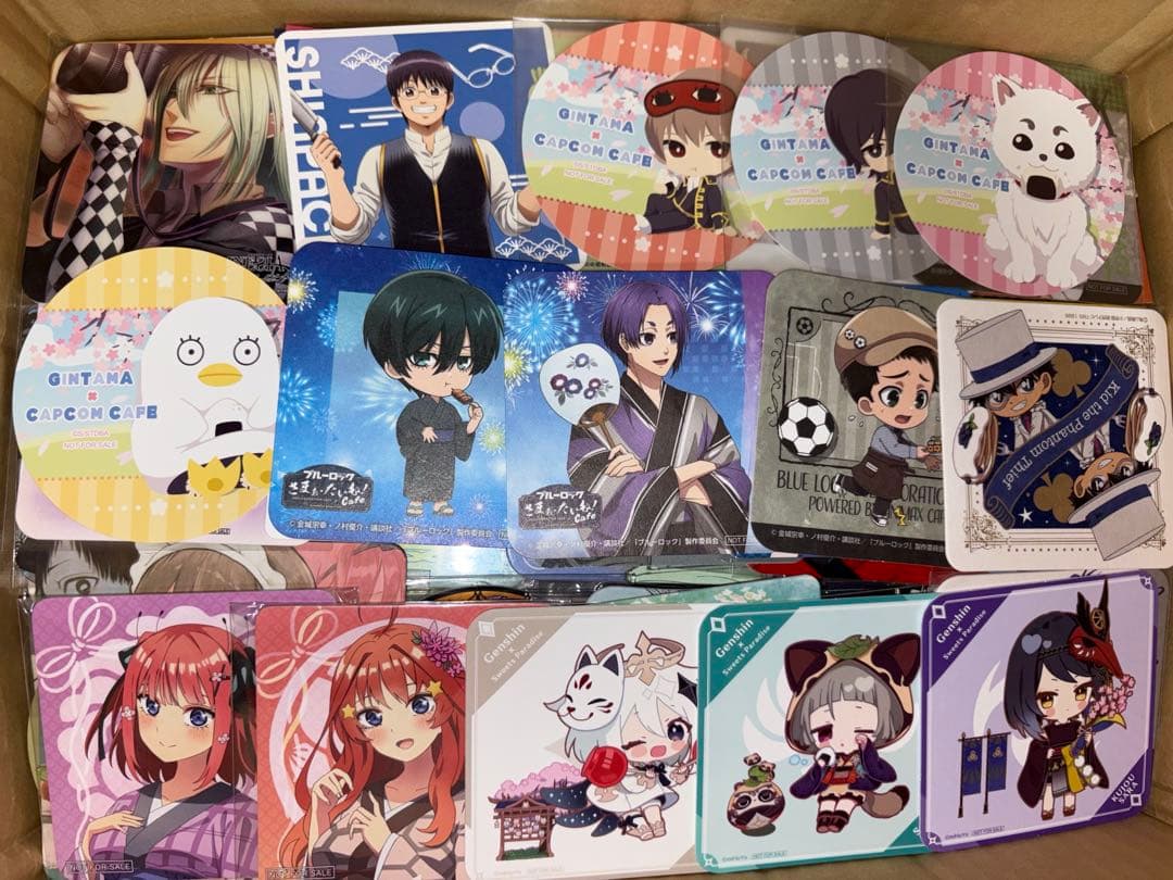 アニメ キャラクターグッズ 紙類 コースターのみ 1350点以上 まとめ売り