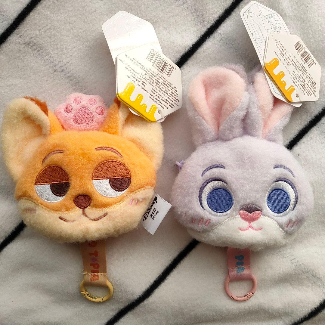 ディズニー公式ライセンス】ズートピア ニック ジュディ ぬいぐるみ