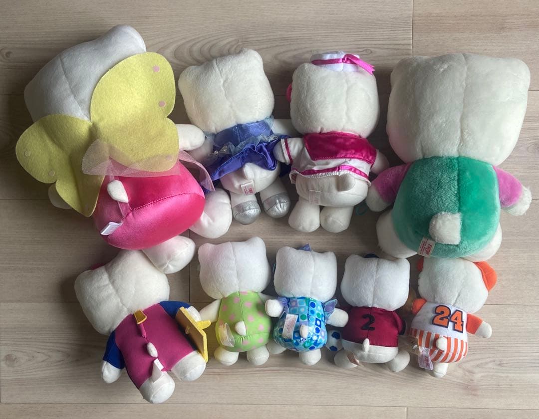 サンリオ　キティ ぬいぐるみ　まとめ売り　平成レトロ　大量　グッズ　　セット