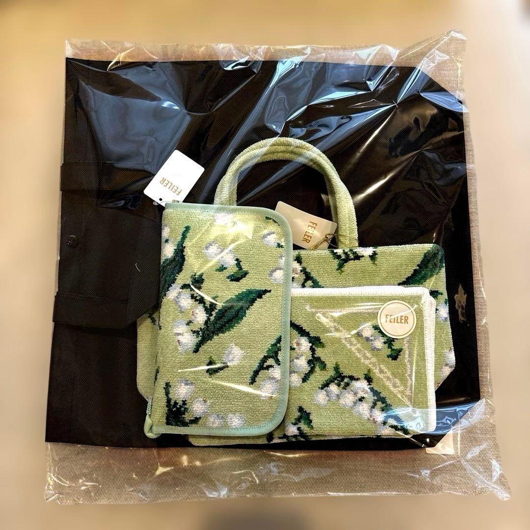 新品未使用、オンライン完売】FEILER 2026年福袋 フロランス ミュゲ