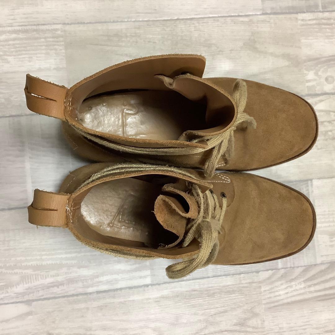 【希少】中田商店製 大日本帝国編上靴 裏革仕様 実際サイズ25.0~26.5cm