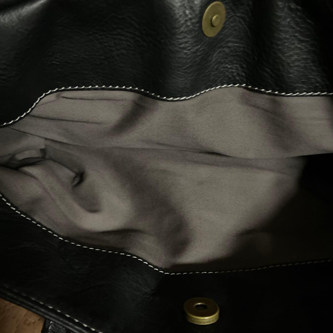 本日限定価格土屋鞄本革ビジネスバッグ黒