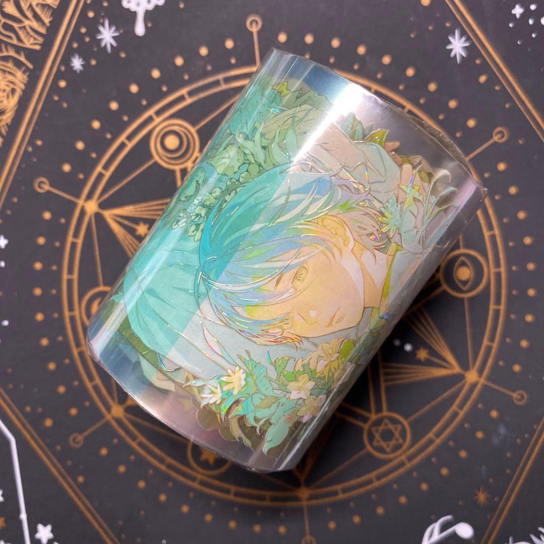 M】海外 10m巻 貝殻光マスキングテープ 人物系/お花系/男の子 女の子