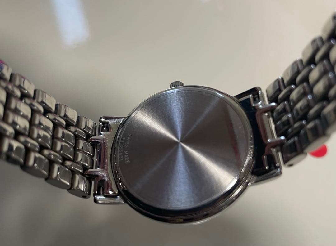 ロンジン　プレザンス　希少　激レア　シルバー クォーツ腕時計 ローマ数字