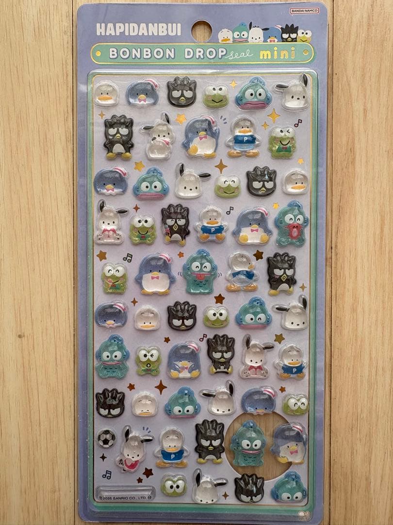 【正規品】 サンリオ ボンボンドロップシール ミニ mini 8種 新品未使用
