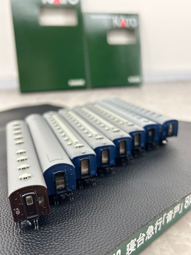 ①KATO 10-1348.1349 寝台急行「音戸」基本.増結両セット全12両