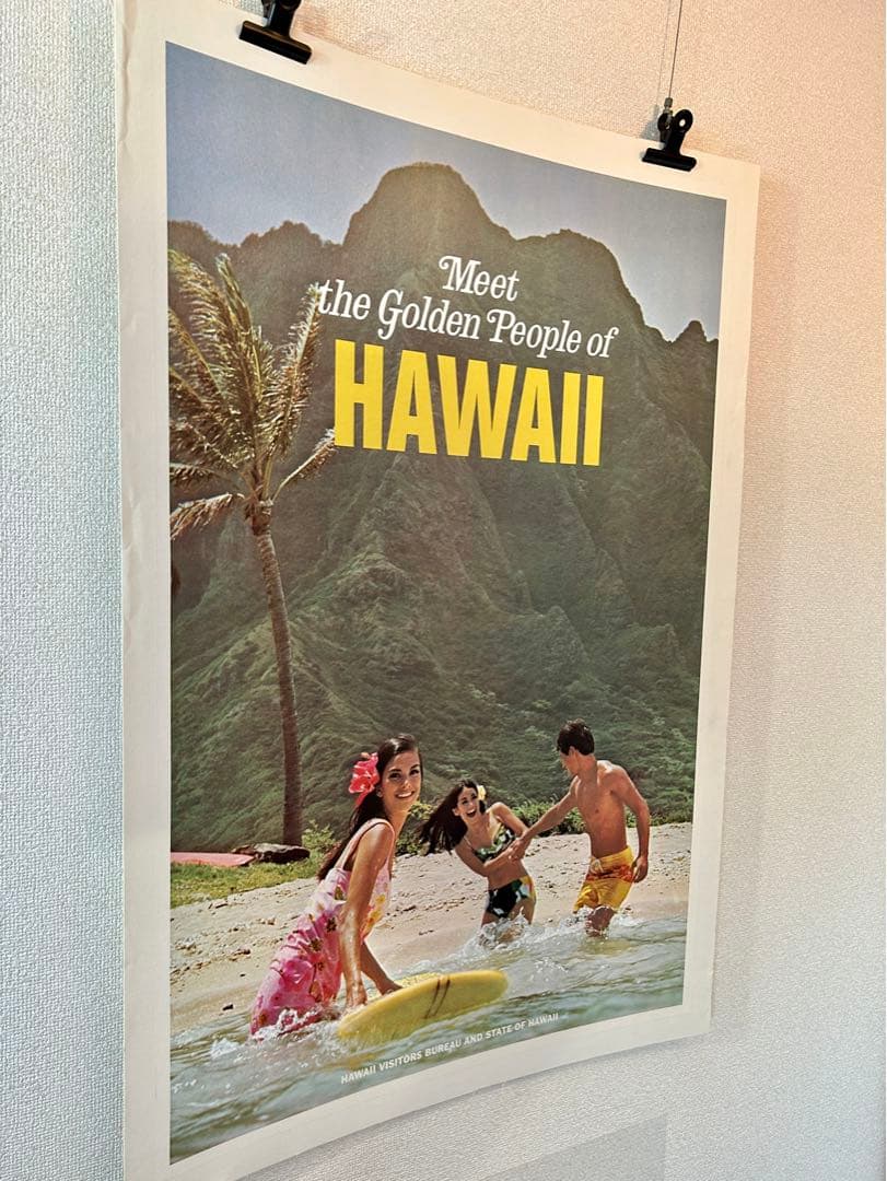 ハワイ観光局オリジナル ビンテージポスター 1976