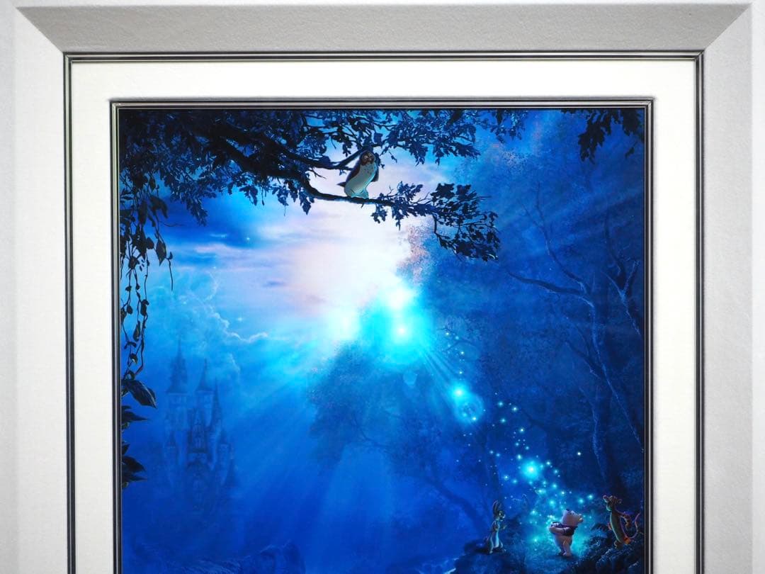 みるる様専用□クリスチャンラッセン 版画 ウィニーザプー マジックデイ