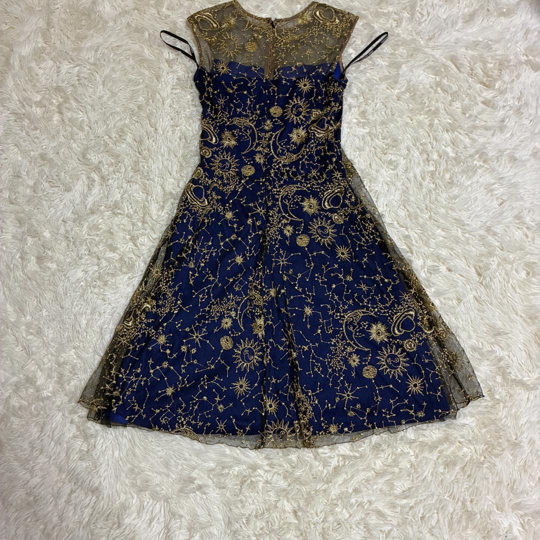 【美品】タダシショージ　TADASHI SHOJI カクテルドレス　Mサイズ