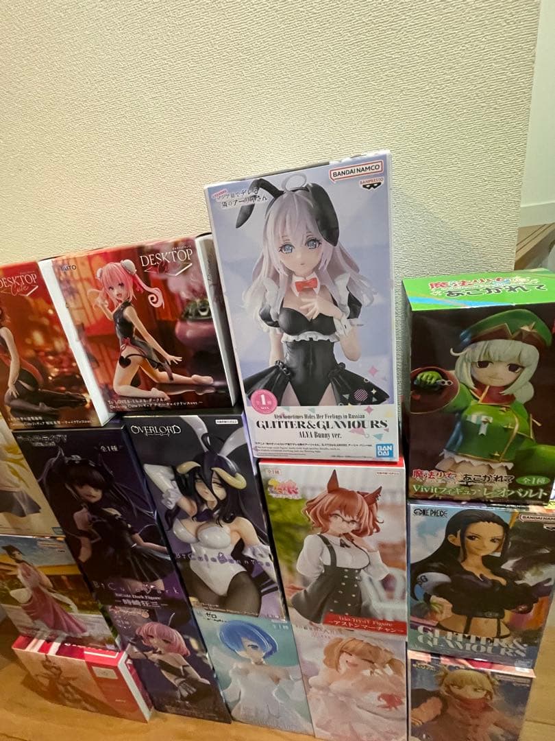 美少女 人気 プライズ フィギュア 15点 まとめ アルベド アーリャ 猫猫