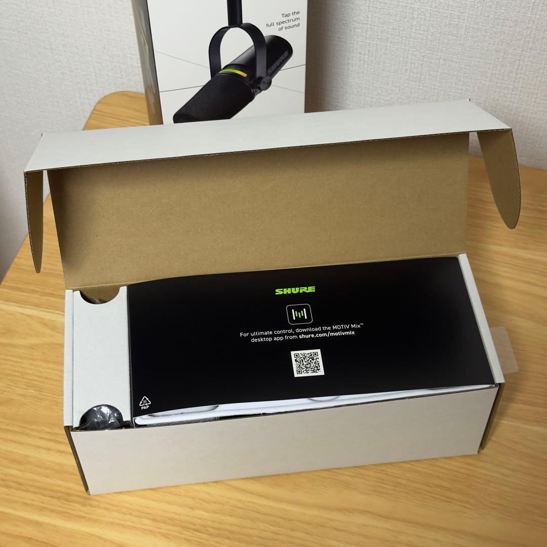 配信機器・PA機器・レコーディング機器 SHURE MV7+