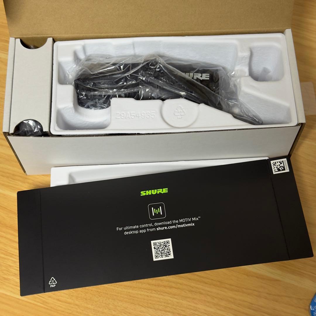 配信機器・PA機器・レコーディング機器 SHURE MV7+