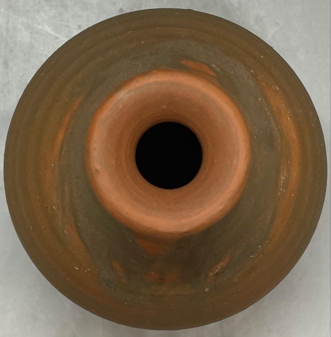 人間国宝　藤原雄　備前徳利　備前焼　共箱　共布　栞　新聞記事　d79