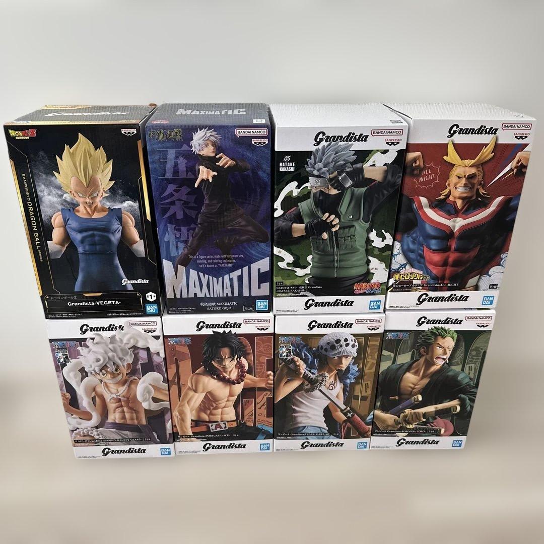 アニメフィギュア Grandistaなど 8体セット