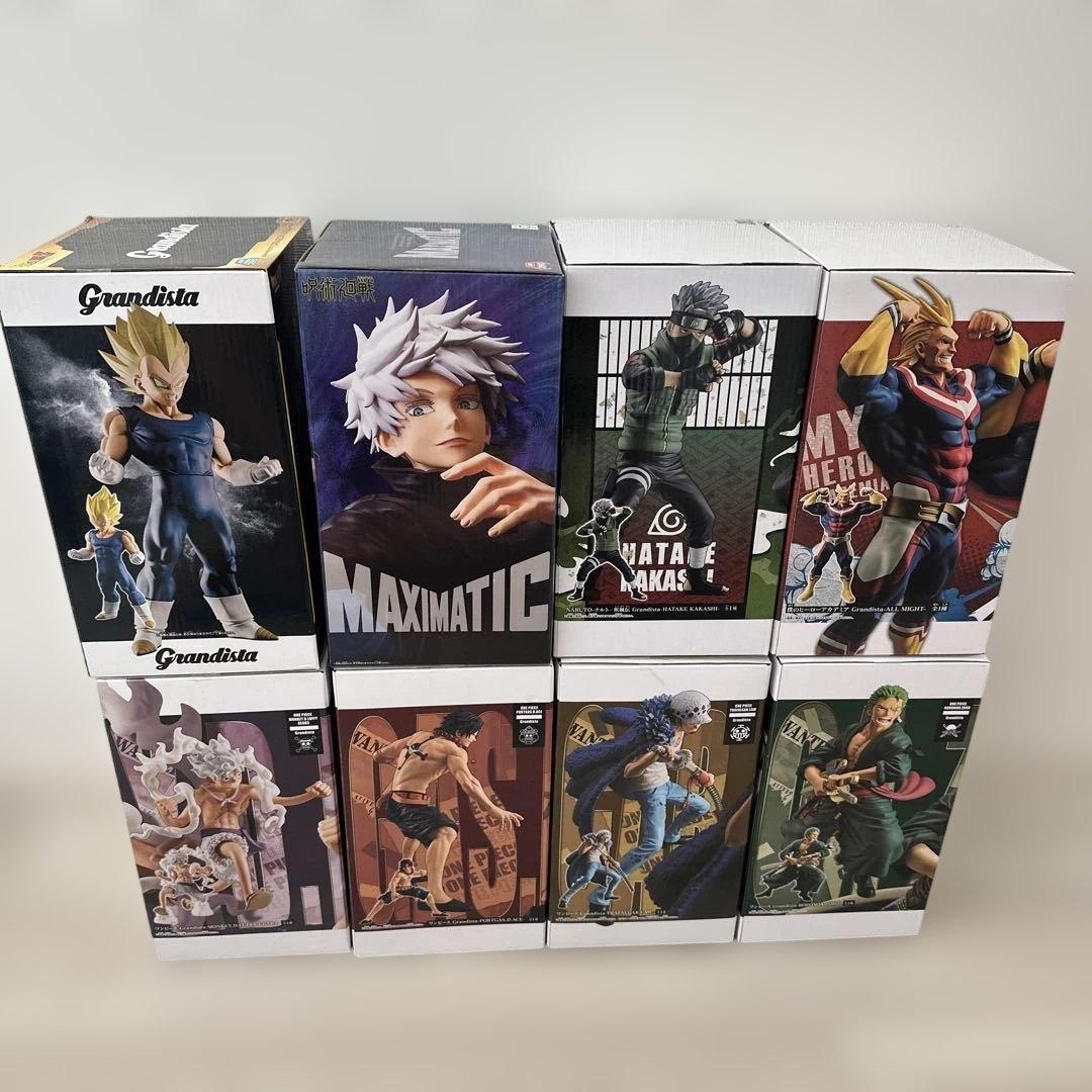 アニメフィギュア Grandistaなど 8体セット
