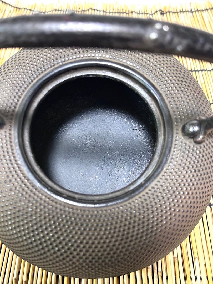 新品　敬典工房正寿堂山正造銀粒象嵌鉉銀口斑紫銅蓋１２型人間国宝　高橋 敬典作